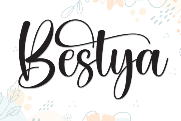 Bestya: A Warm Script Font for Editorial Design