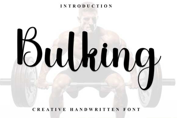 Bulking: A Festive Font for Seasonal Campaigns
