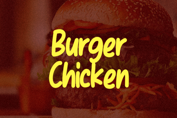 Burger Chicken: The Font That Boosted My Bakery’s Brand