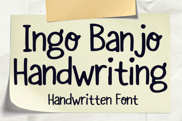 Choosing the Right Font for a Creative Brand: Ingo Banjo Handwriting