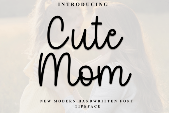 Cute Mom Font for Web Design
