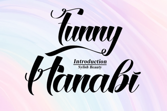 Font Review: Funny Hanabi for Editorial Design