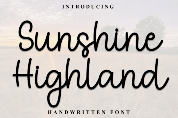 Font Review: Sunshine Highland for Web Design