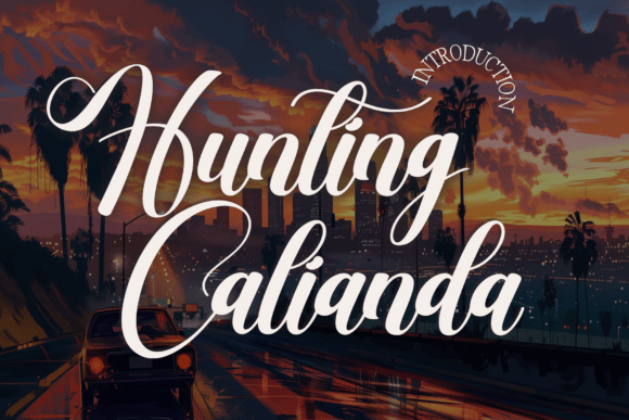 Hunting Calianda: A Script Font That Elevates Digital Branding
