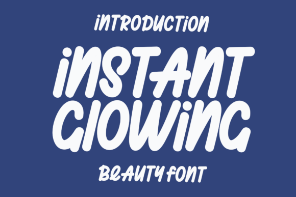 Instant Glowing: A Script Font That Elevates Digital Design