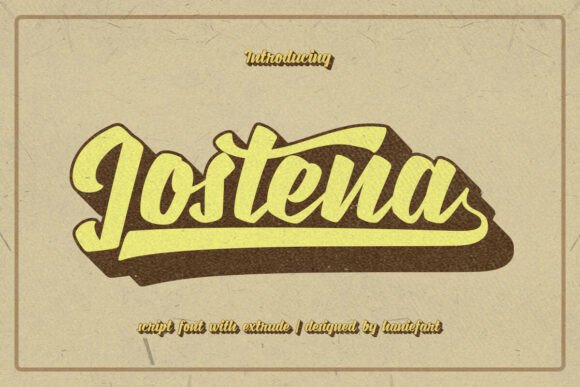 Jostena: The Font That Elevates Your Brand