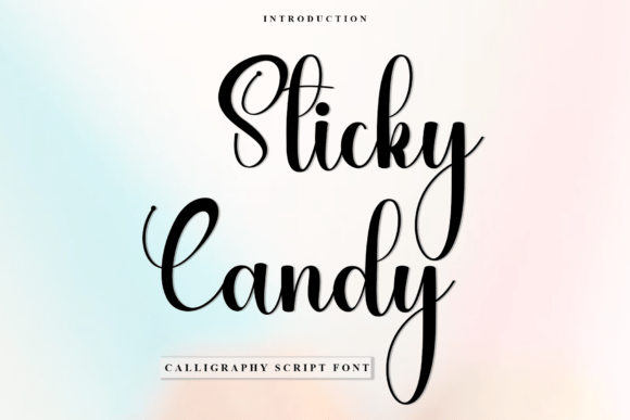 Sticky Candy: A Font That Brings Warmth to Your Craft Projects