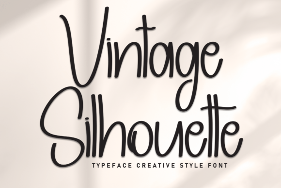 Vintage Silhouette: The Font That Elevates Your Campaigns