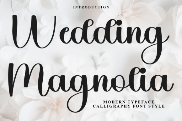 Wedding Magnolia: A Font That Elevates Branding